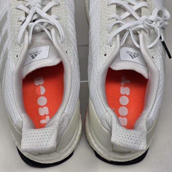 Adidas Boost SolarBoost 19 Running Shoes G28058 Cloud White Men's Size 12.5 - Picture 9 of 13